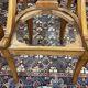 Set of 6 gondola chairs in blond mahogany - 20th century