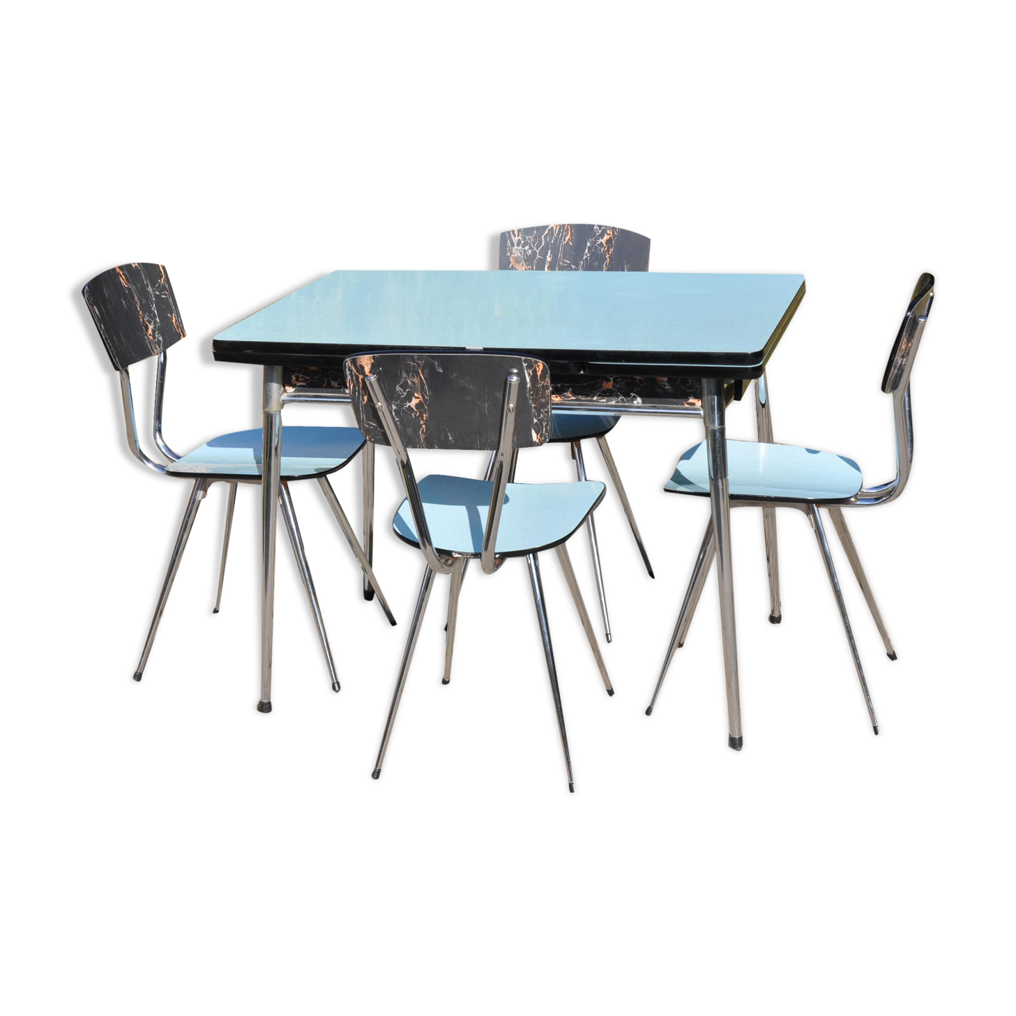 Tables et chaises en formica Tublac