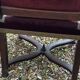 English chair in mahogany, X-shaped legs – 19th century