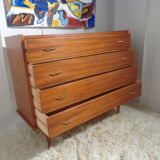 Vintage chest of drawers from the 60s teak