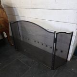 Mid-20th century 3-leaf firewall