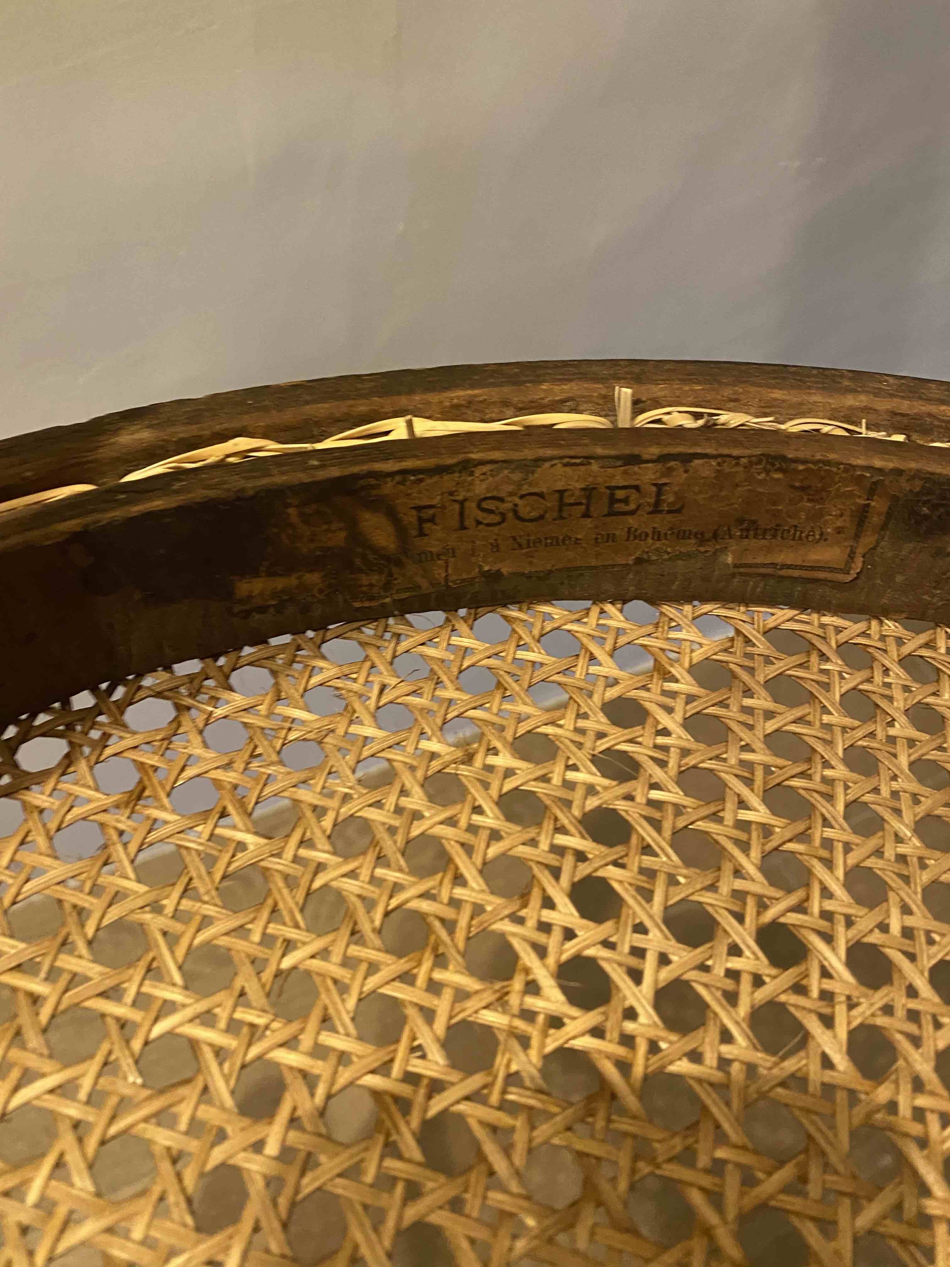 Fauteuil Fischel bois courbé