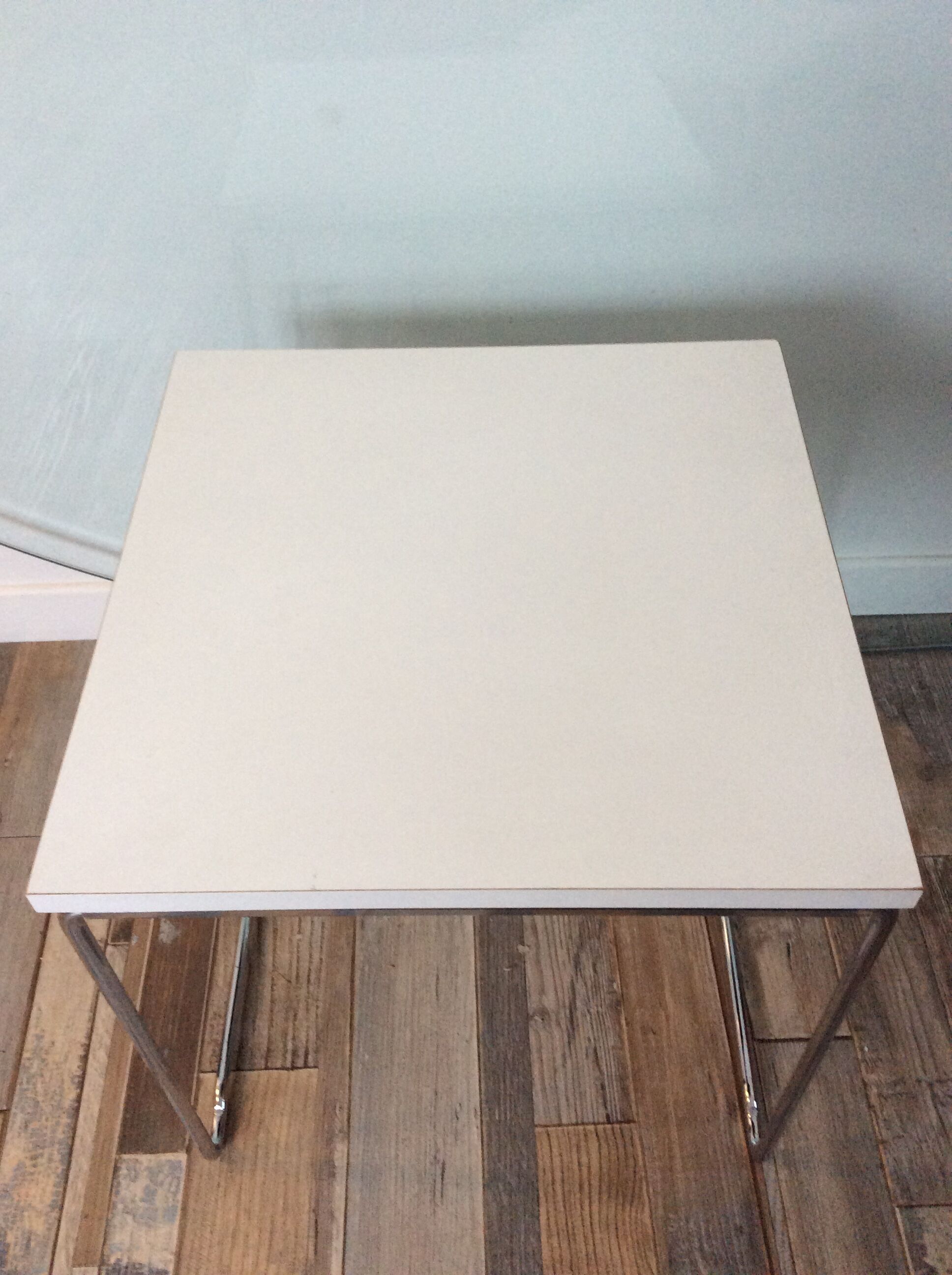Pair of vintage pull-out tables from the 70s