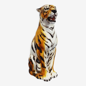 Tiger Statue Ceramic