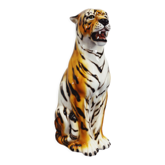 Tiger Statue Ceramic