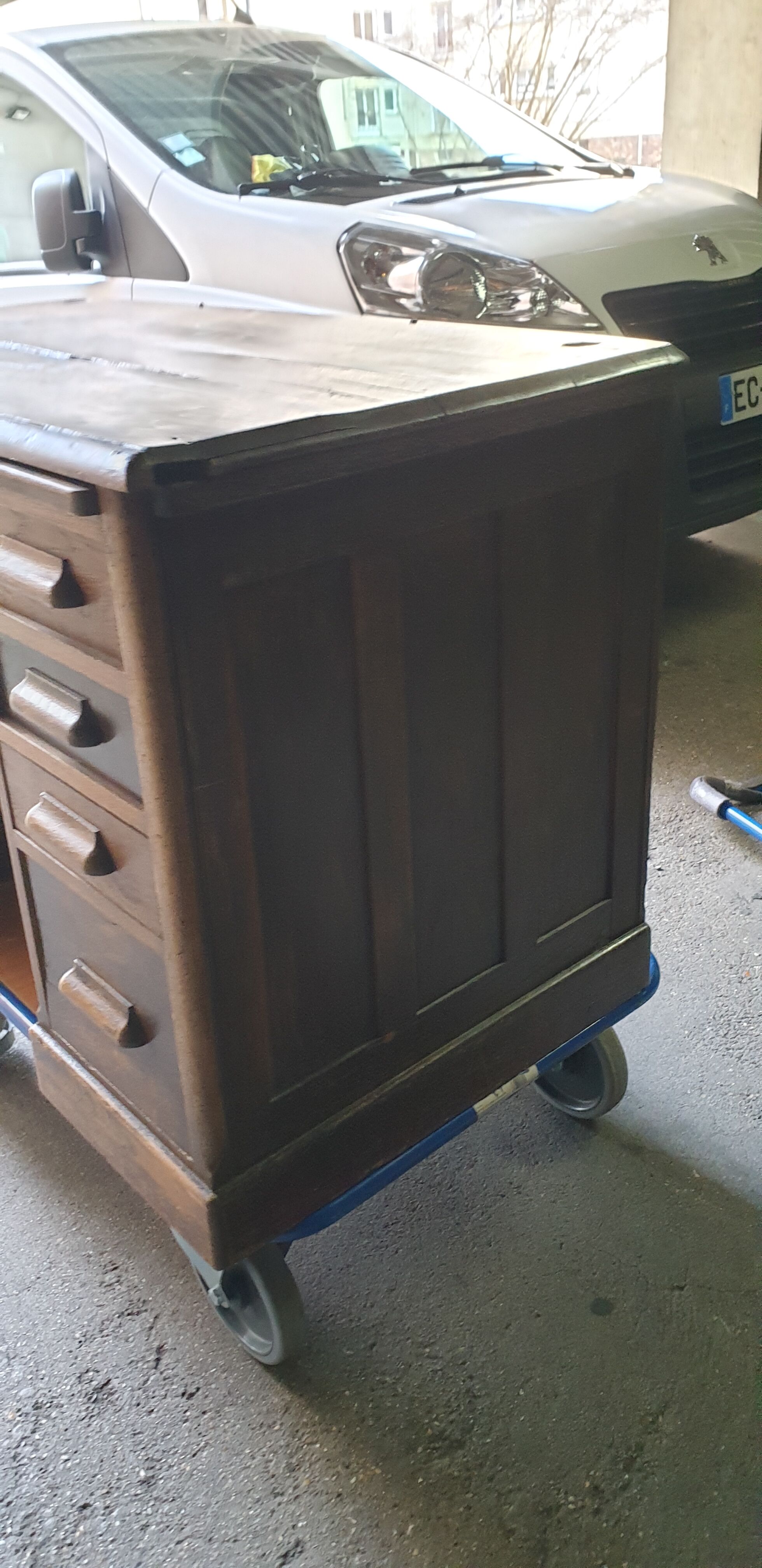 Half-20th oak office