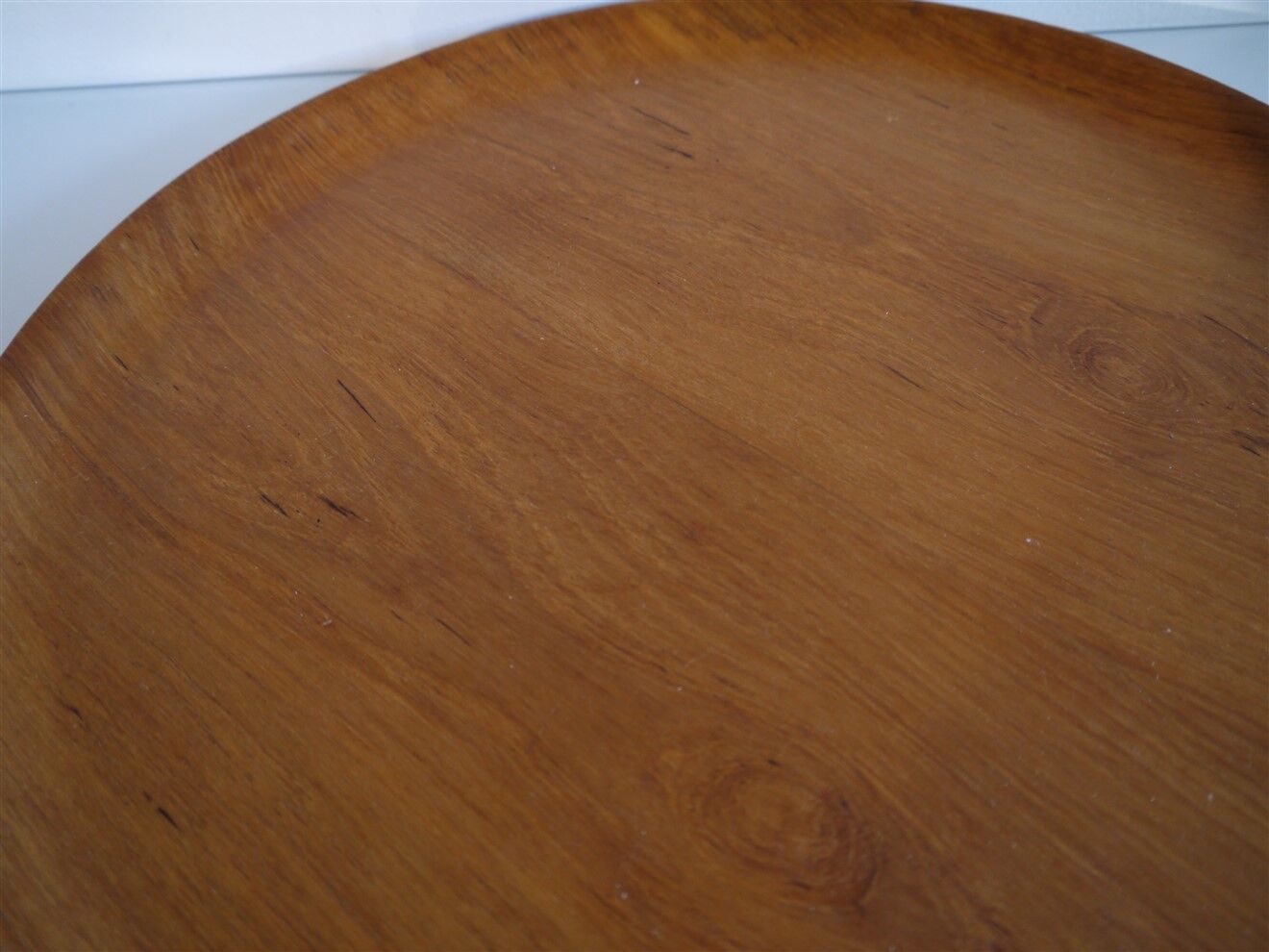 Scandinavian vintage teak tray 1960