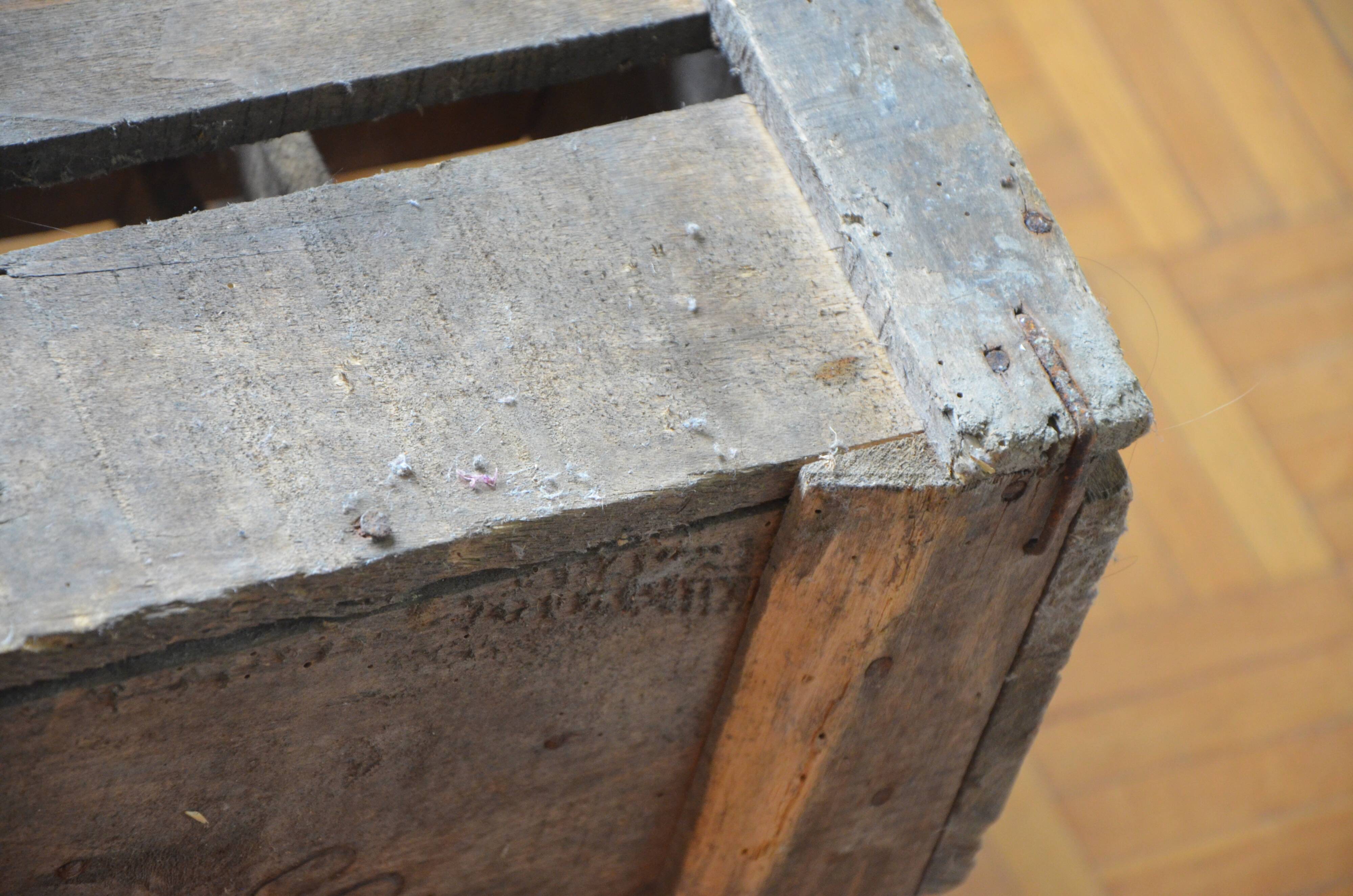 Wooden crate