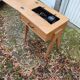 Sewing desk foot compass machine singer