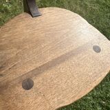 Handmade walnut chair