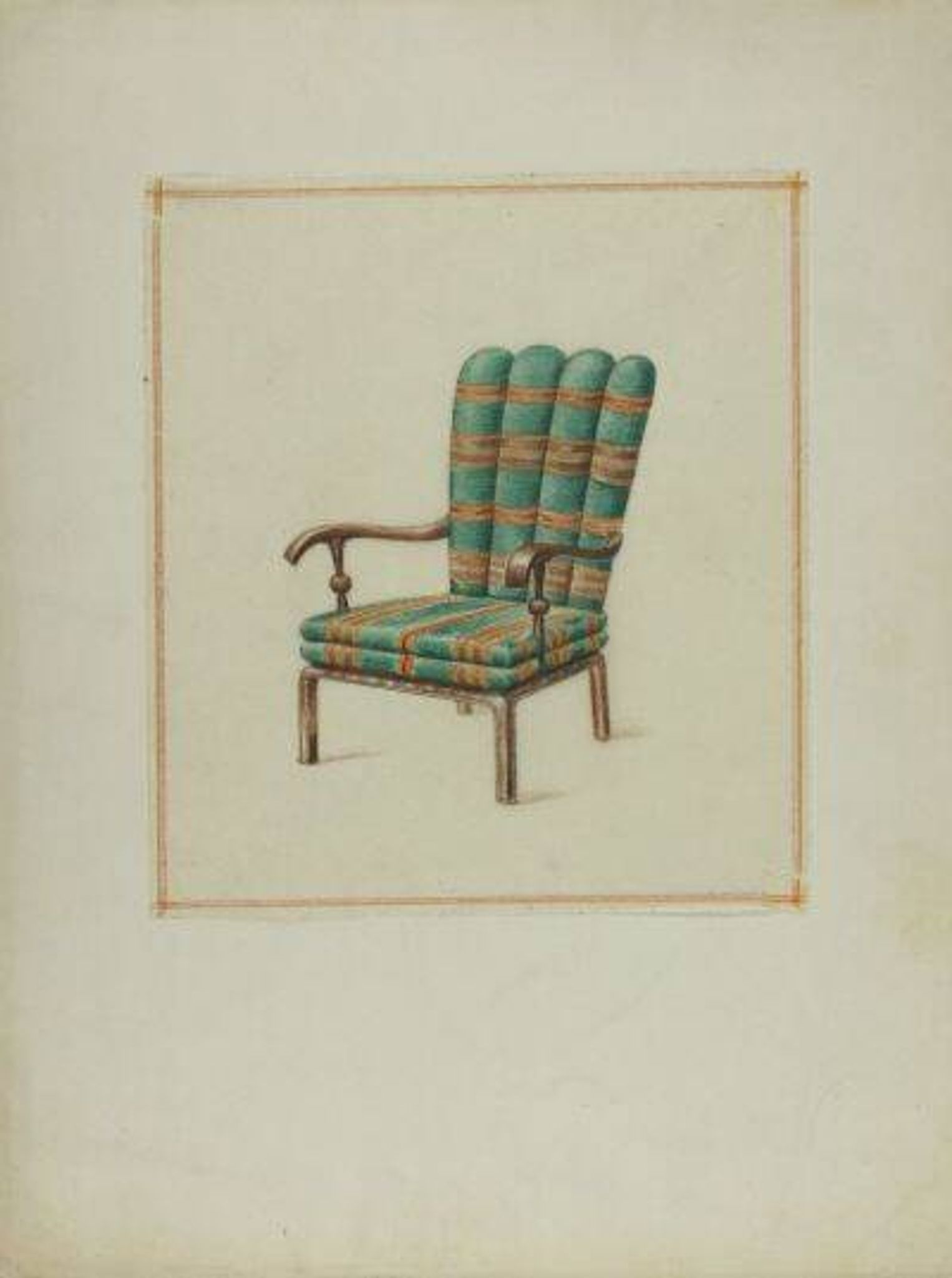 Dining room bench and armchair set, Vienna-Budapest, circa 1930.