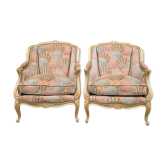 Louis XV shell shepherdess chairs