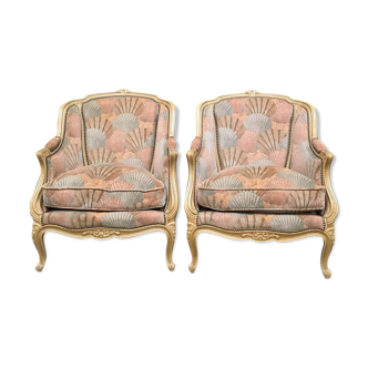 Louis XV shell shepherdess chairs
