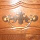 Louis XV style solid oak chest of drawers