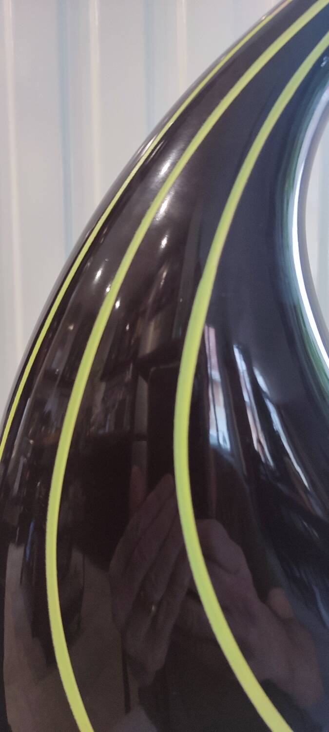 Sculptural ceramic vase, modernist line, designer piece