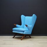 Fauteuil en teck, design danois, années 1960, designer : Svend Skipper