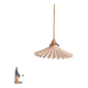 Tulip suspension in serrated opaline lace Dp 0123118