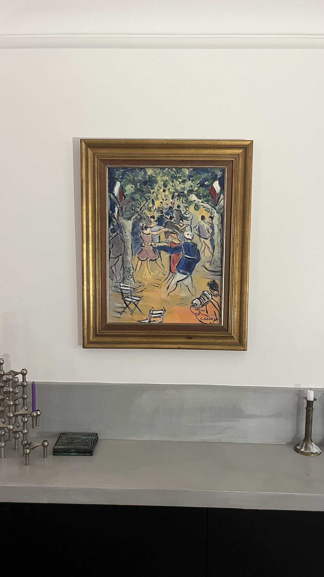 Catherine Garros' painting