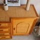 Vintage rattan sideboard - circa 1970