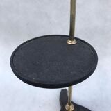 Brass ashtray on the leg from the 70's