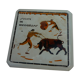 Lunéville earthenware underside, "Corrida" décor, 1930s