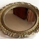 Wooden wall mirror - florentine style - vintage from the 70s