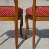 Restored Louis Philippe chairs, set of 2