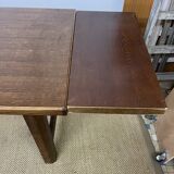 Vintage wooden farmhouse table