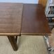 Vintage wooden farmhouse table