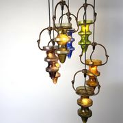 Brutalist stalactite chandelier by Nanny Still for Massive Belgium, 1960s