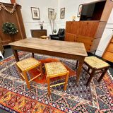 Weathered farm table