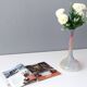 Pastel Pink Colors Polychrome Murano Glass Flower Vase, Italy