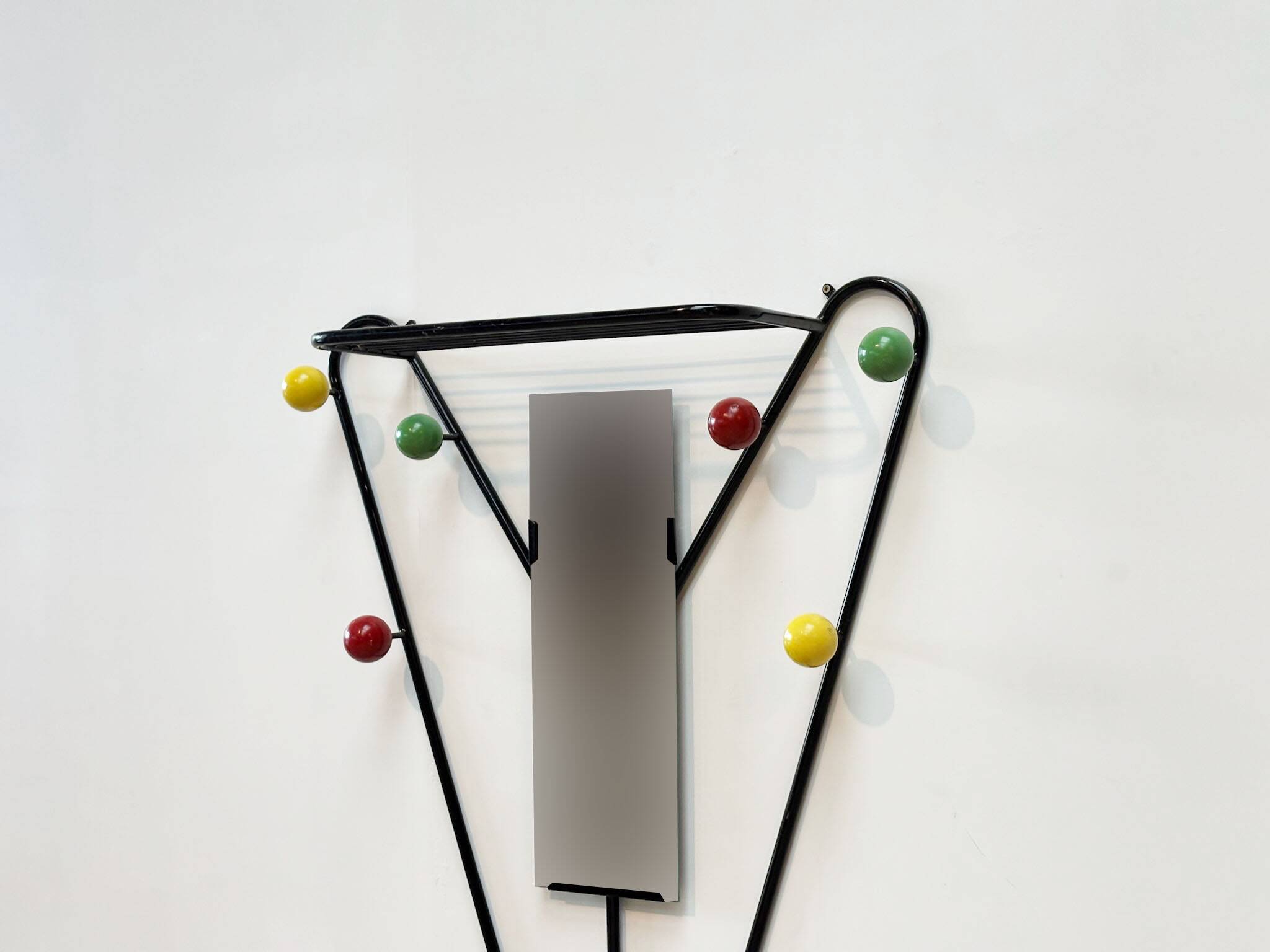 Colorful Coat Rack attr. to Roger Feraud
