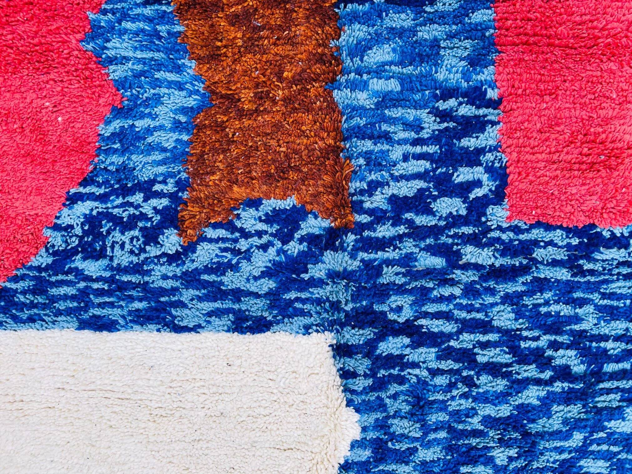 Tapis fait main traditionnal 250cmX150cm marocain