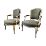 Pair of armchairs Louis XV
