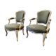 Paire de fauteuils Louis XV