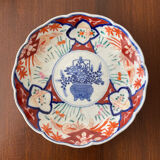 Assiette porcelaine Imari XIXeme siècle