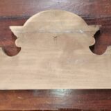 Fronton de porte en bois
