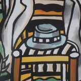 Fernand LÉGER: Chair and cow, signed lithograph