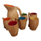 Ceramic orangeade set