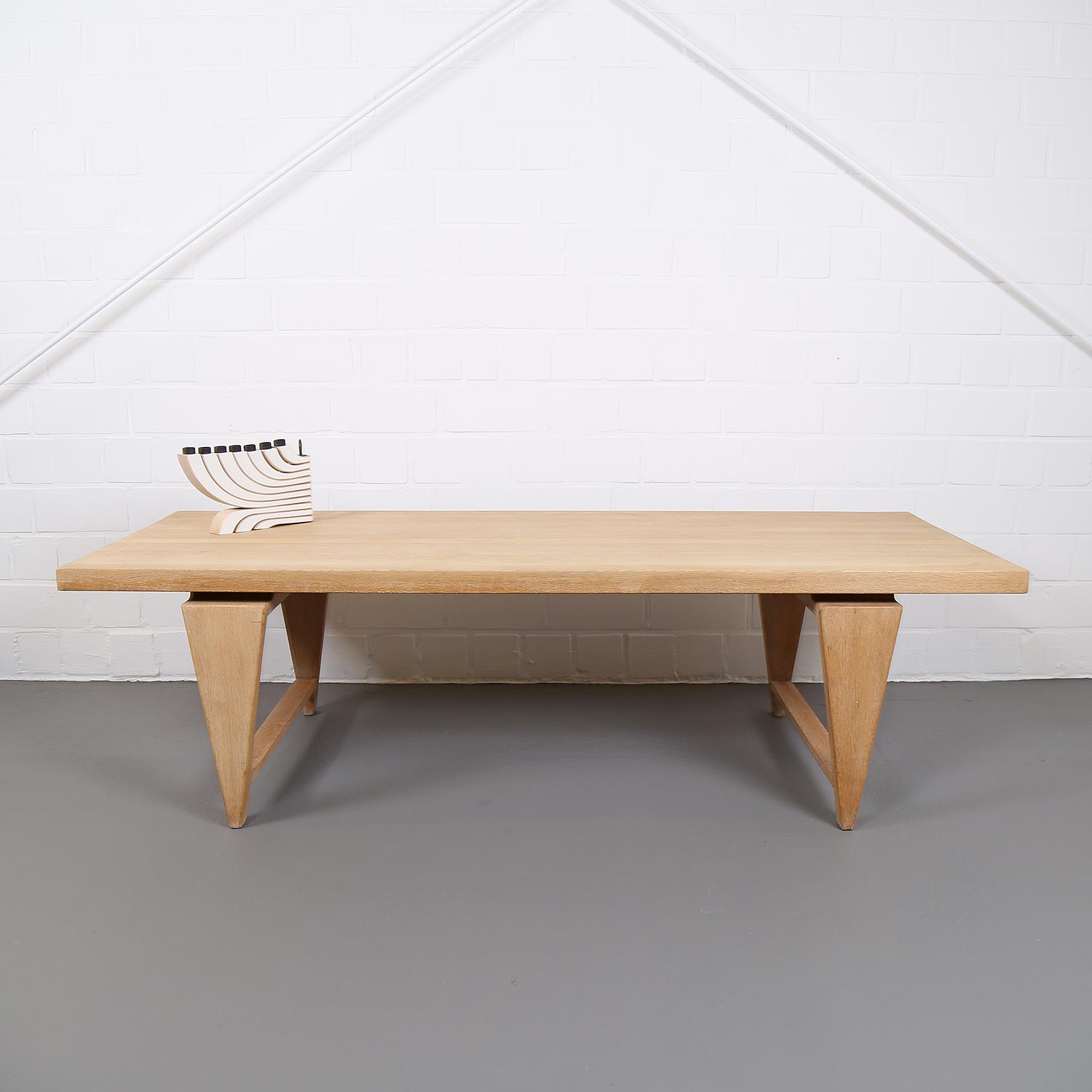 Coffee Table ML 115 by Illum Wikkelsø for Mikael Laursen Light Oak Danish Design