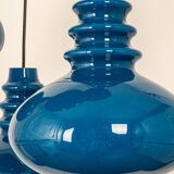 Large cascading glass chandelier design by Peill Putzler, Germany, 1970s.