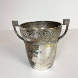 Art Deco champagne cooler with relief pattern, Sweden, 1930s