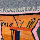 Moroccan orange rug- Berber Rug 150/250cm
