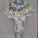 Oil on canvas by Germaine Lantoine-Neveux (1892-1978)