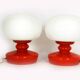 Glass Table Lamps by Stepan Tabery for Osvetlovaci Sklo, 1970s,