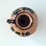 Vallauris ceramic vase signed Jérôme Massier