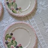 Set of 8 Francesco Guarino slip plates