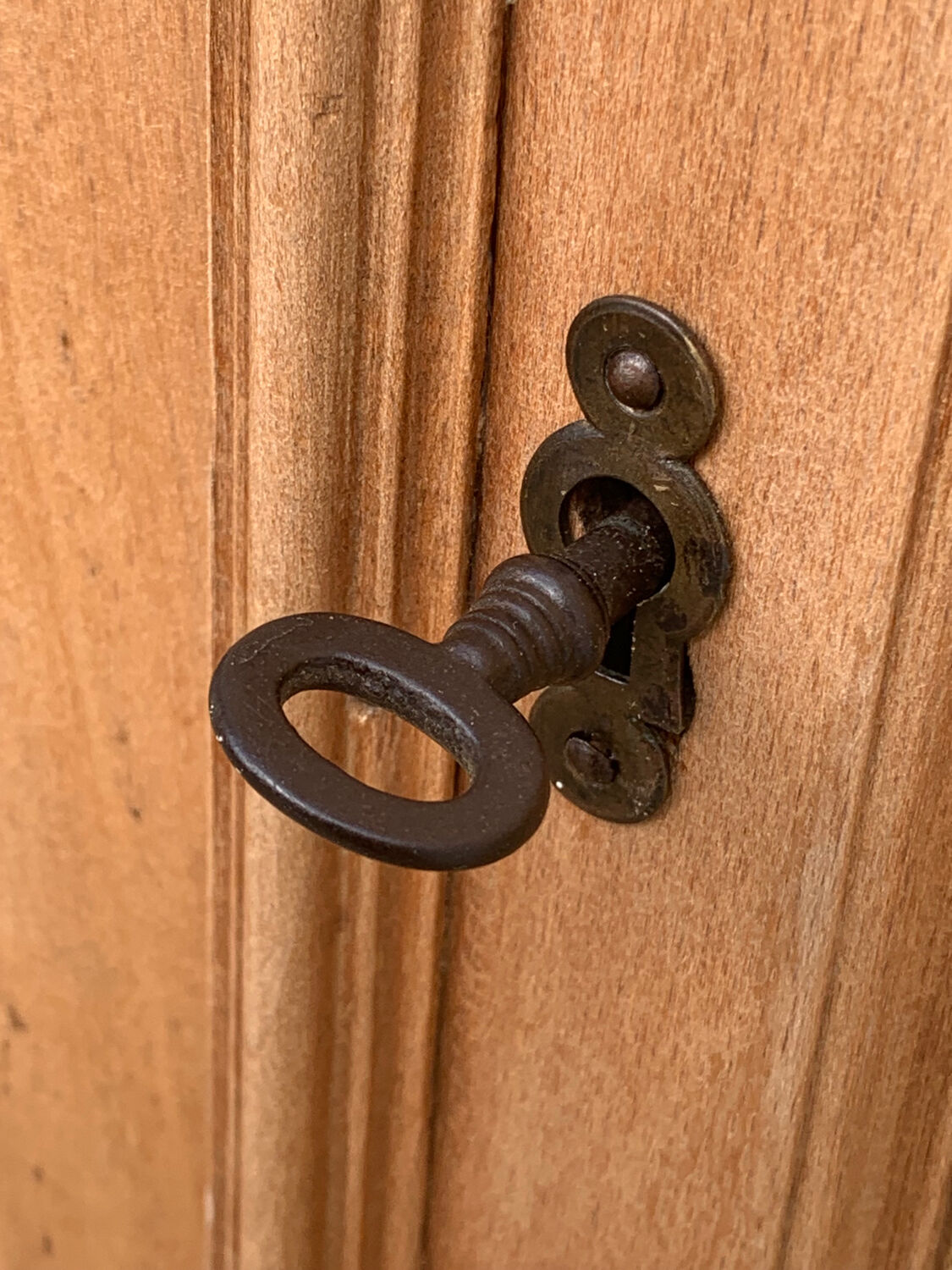 Parisian art deco cabinet 1930 raw wood