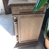 Antique carved and sandblasted sideboard